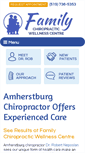 Mobile Screenshot of amherstburgchiropractic.com